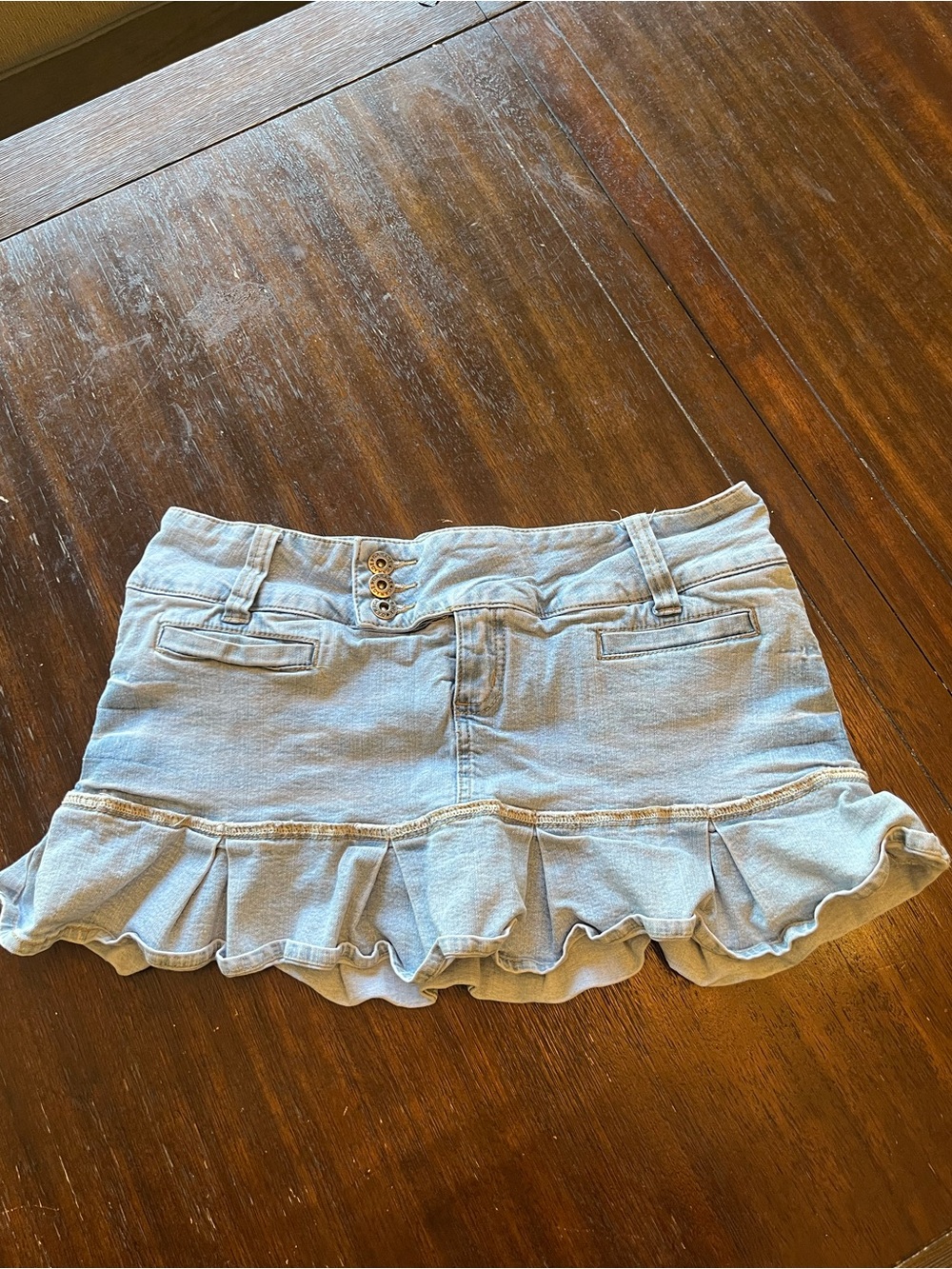 Y2K Garage Mini Skirt